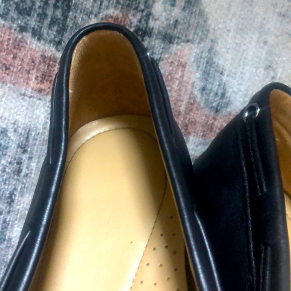 Authentic Michael Kors Slip On Business Shoes Size 8.5 women’s black - Picture 8 of 11